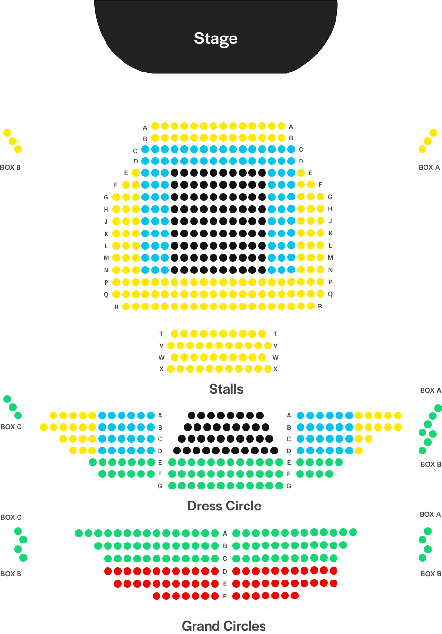 Apollo Theatre Seating Plan | London Theatre Guide